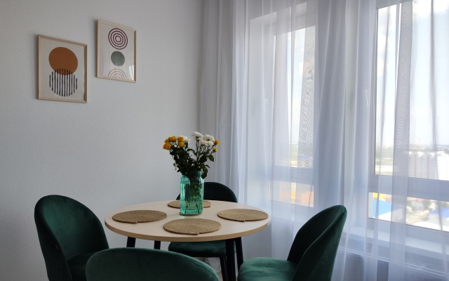 Panda Home v Serdtse Sibiri s vidom na gorod s vysoty Apartments