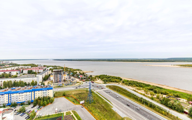 Апартаменты Диван-Кровать на берегу реки с потрясающим видом