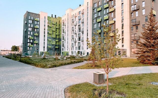 Апартаменты Новая квартира-студия в ЖК Никс-лайн на Блюхера 1