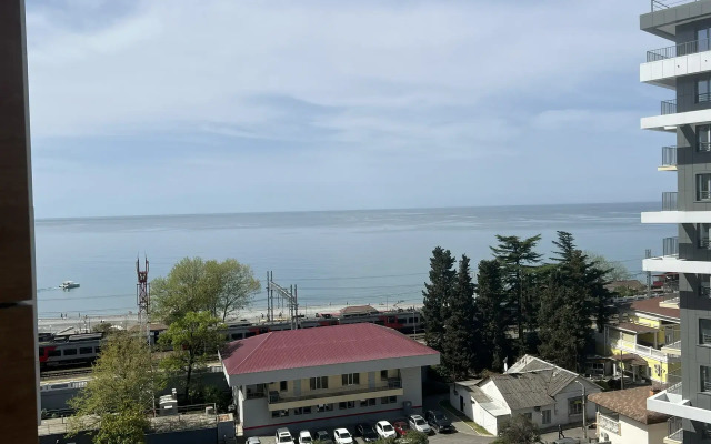 Квартира студия у моря с панорамным окнами