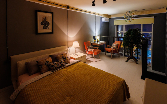 Dvukhurovnevaya S Terrasoy dlya pary Flat