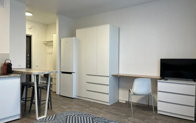 Квартира Студия с Современным Дизайном