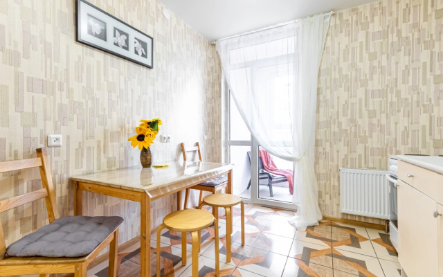 Апартаменты Студия с Балконом и Красивым Видом Юг-Апарт