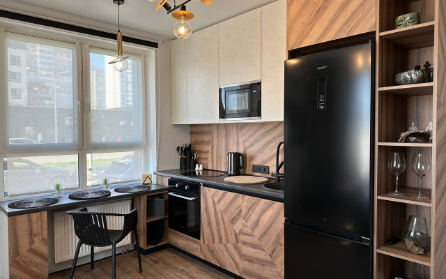 Апартаменты ДзенХоум в стиле оп-арт 105