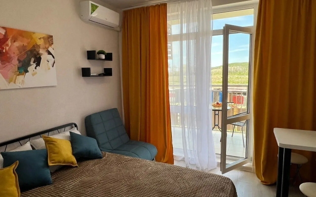 Квартира Студия с Бacсeйном в ЖК Кипарис  338