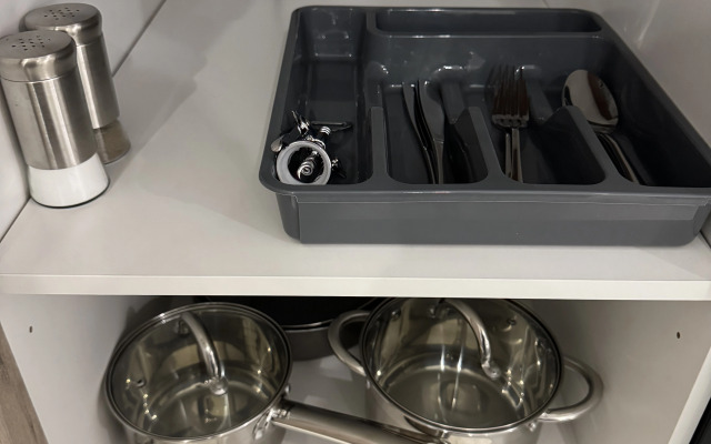 Апартаменты Пижама: "Шалфей" с кухней и стиральной машиной