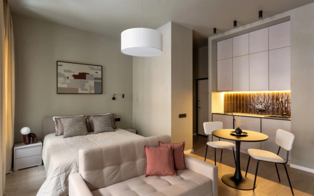 Апартаменты Mosaic на Тележной 29Г Grey