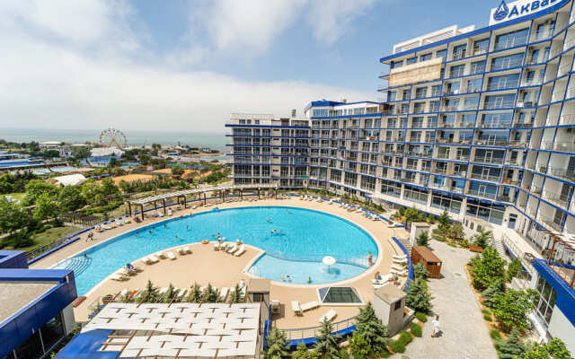 Апартаменты Акваделюкс с видом на город