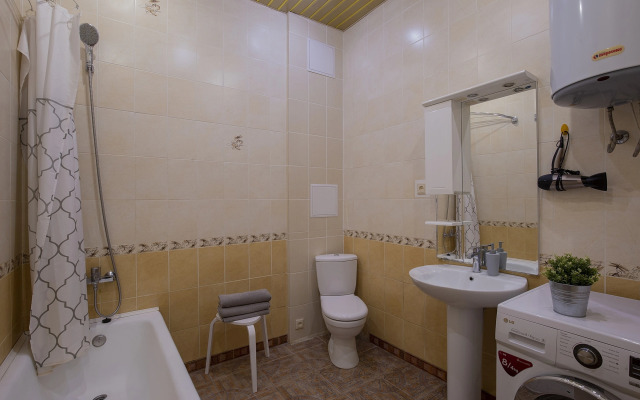 Квартира с двумя спальнями и кухней-гостиной