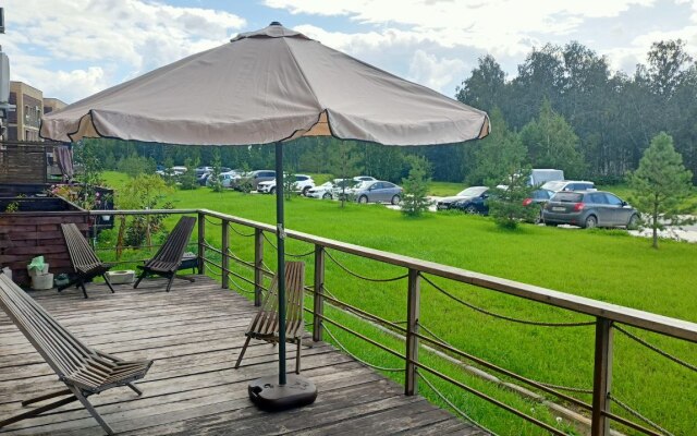 Апартаменты с видом на лес и большой терассой