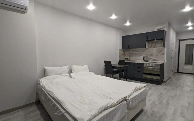 Апартаменты RentHome студия Грей на Южном шоссе у ТЦ Амбар