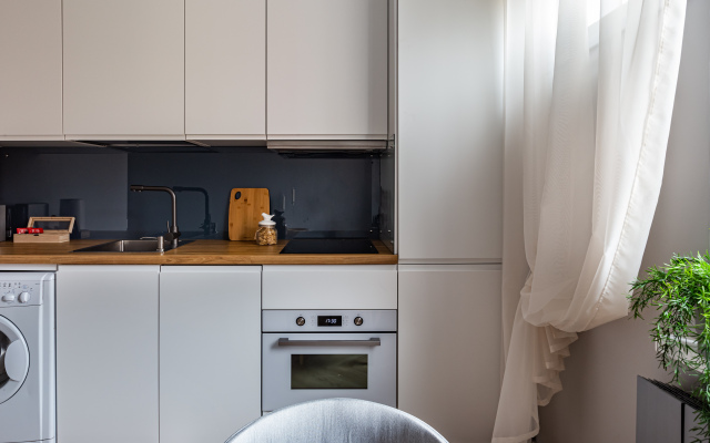 Квартира Piter Apartments двухкомнатные с кондиционером рядом с Лахтой