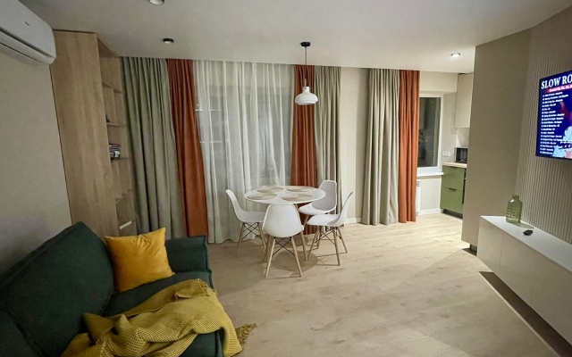 Апартаменты с отдельной спальней в сердце города