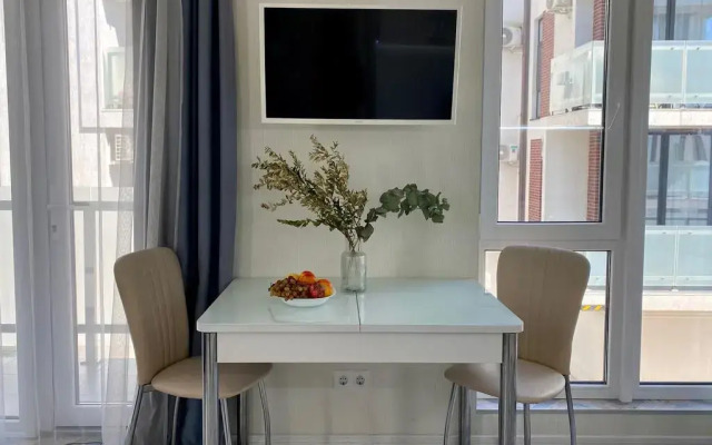 Green Palace 9 S Podogrevaemym Basseynom Krugly God Apartments