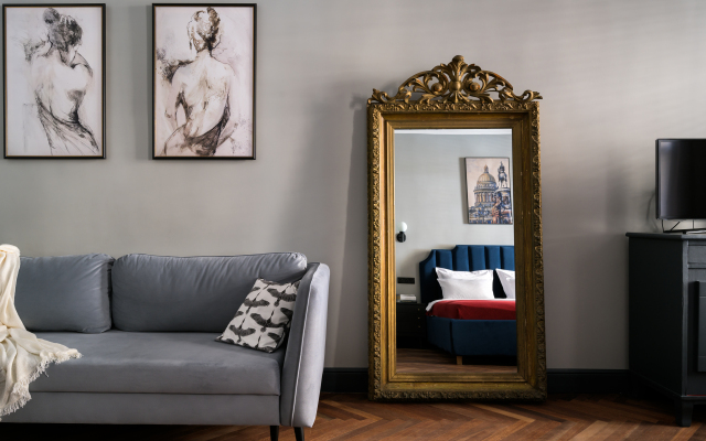 Апартаменты Двухкомнатные с Лепниной