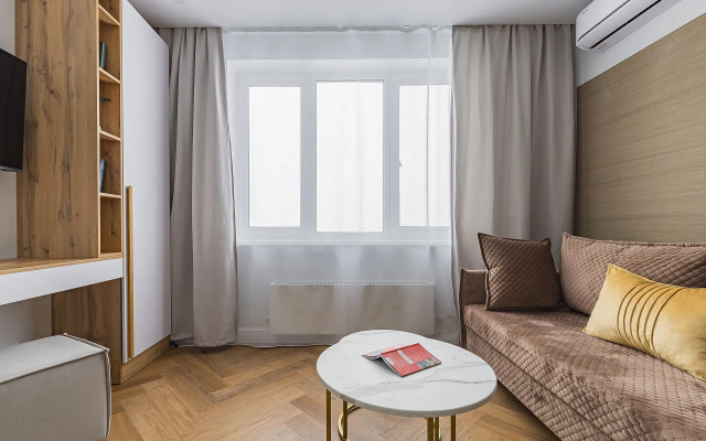 Апартаменты с Панорамным Видом на Волгу на Волжской набережной 26 Сова-Дом