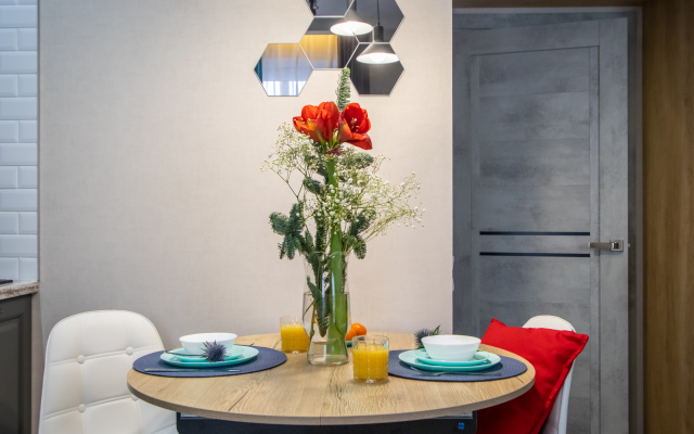 Квартира Дизайнерская студия с кондиционером (спортивный зал включен)