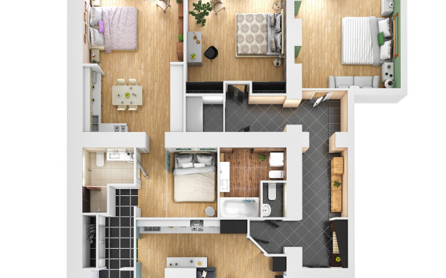 Апартаменты Minin Apartments у канала Грибоедова 200 кв.м.