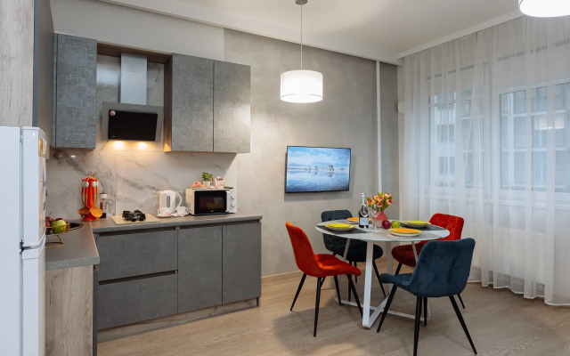 Квартира Букинг39 на набережной реки Преголь