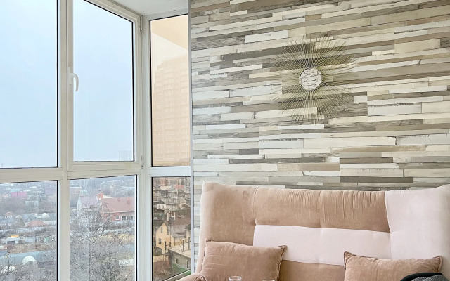 Квартира Роскошная Kravc Group с камином и просторной лоджией