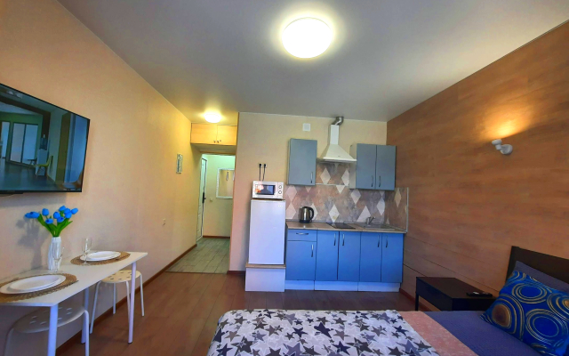 Квартира Вторая студия на Вертолетчиков