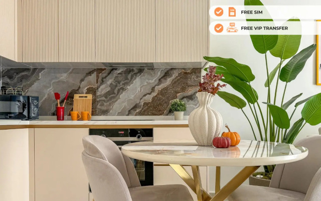 Апартаменты 1+1 Qoople Legend B28 в 100 м от моря