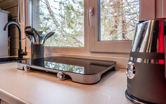 Коттедж Премиум с Терассой и Красивым Видом в Терсколе от Квартирукинг