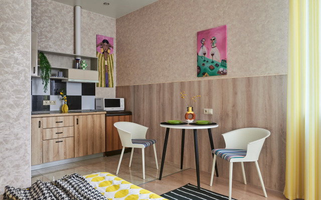 Studiya Limonny Vayb v Tsentre Sochi Flat