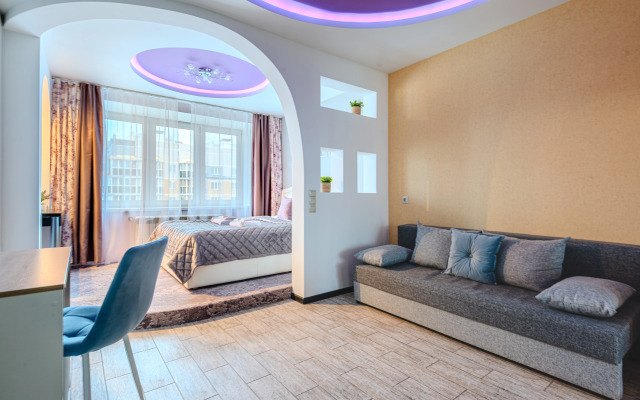 Квартира 1-к в тихом зеленом районе на Лукина 4 от RentAp, 4 сп.места