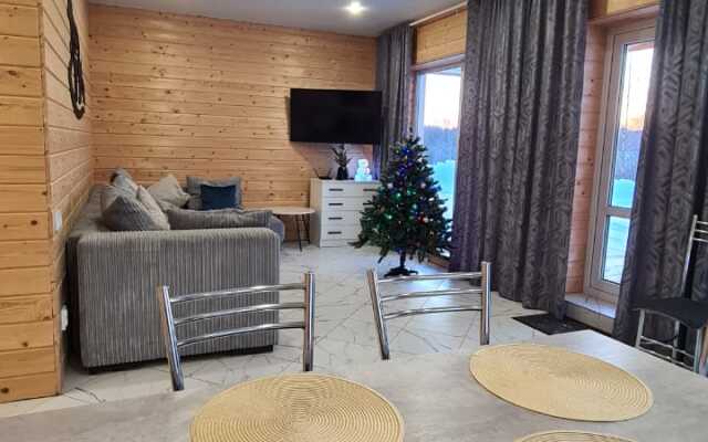 Гостевой дом с сауной вблизи реки и озера Ладоги Лисий берег