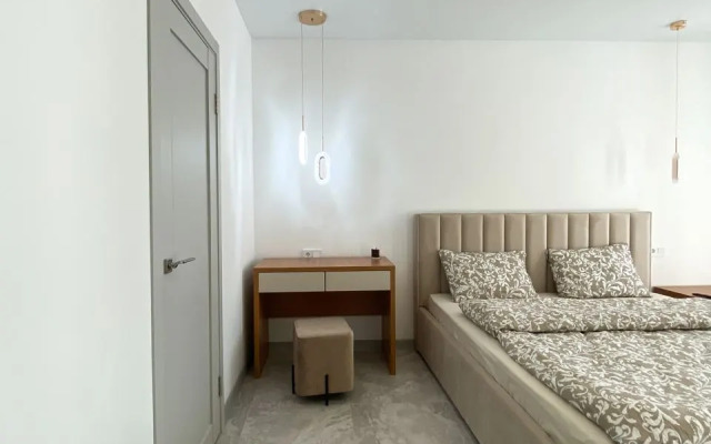 Апартаменты с кроватью 180 см, ванной и панорамными окнами, с 15 по 17 этаж