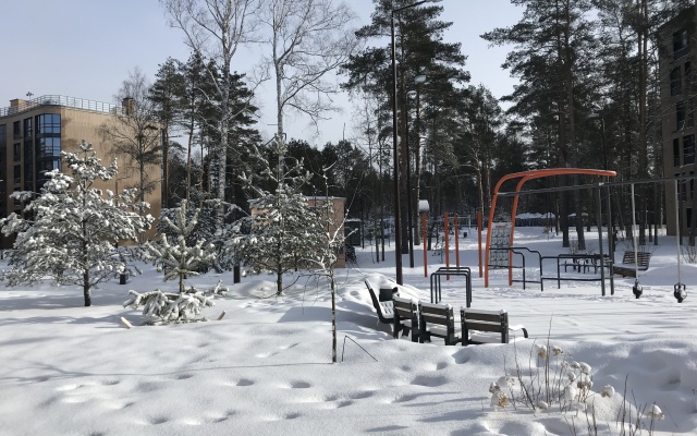 Sea View. S Kuhnej V Komplekse "Svetlyij Mir Vnutri". Sestroretsk Apartments