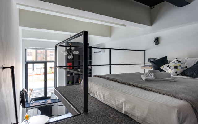 Апартаменты Двухуровневые апартаменты Estetic House в ЖК Loft FM