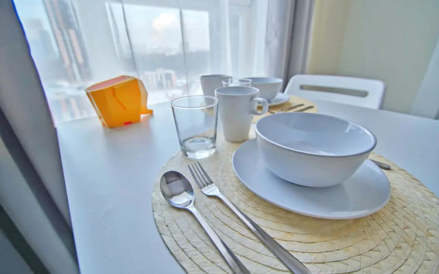 Apartments Studiya Dvukhurovnevaya Na Vodnom V Zhk Nevskiy