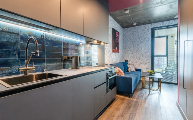 Apartamenty Bulbash na vysokom etaze s vidom na ZK Minsk Mir