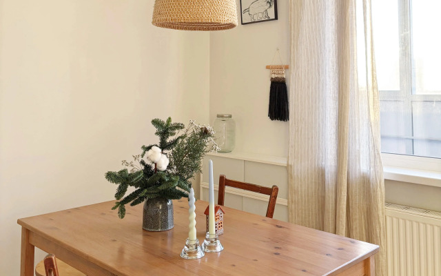 Квартира Атмосферная с уникальным дизайном и проектором для фильмов