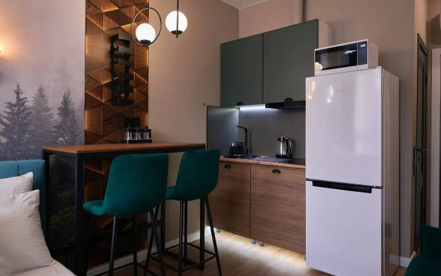 Апартаменты Уютная Студия Премиум-Класса с Функцией Умный Дом