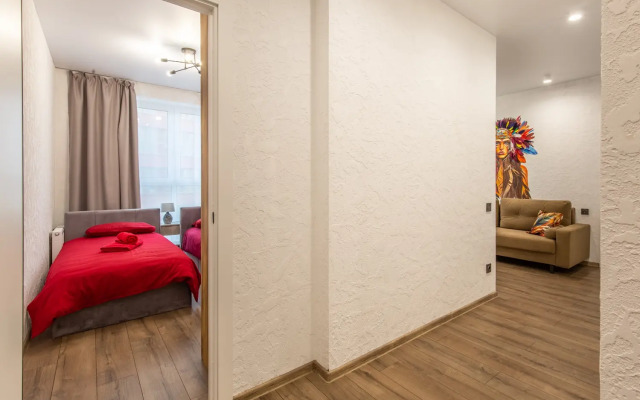 Stilnaya do 9 chelovek v Sovremennom Zhk Flat