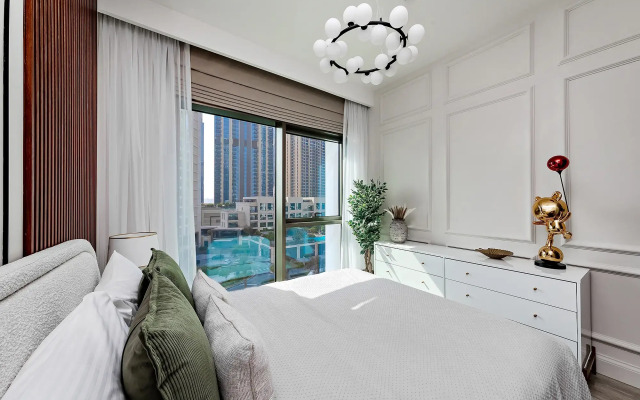 Uyutnye 1Br Apartamenty v Creek Harbour Apartments