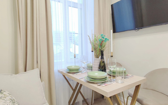 Квартира Трехместная студия с евроремонтом