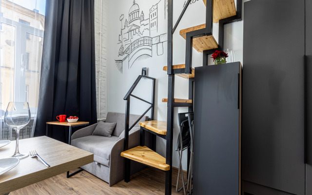 Studiya v tsentre Peterburga Flat