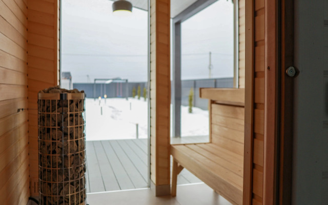 Novy Uyutny Dom V Stile Barn Khaus Private house