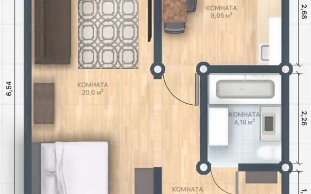 Квартира Энергетиков 56