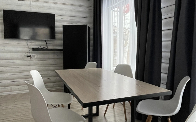 Частный Дом Уютный Дом Из Бревна С 2мя Спальнями