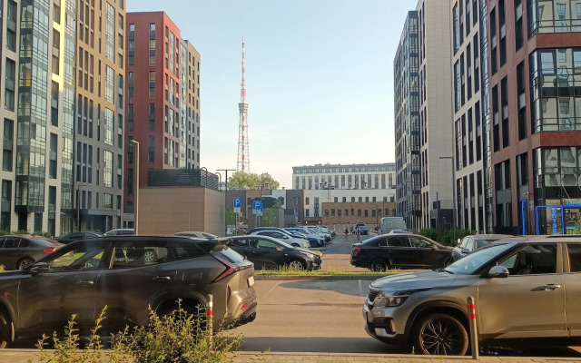 Квартира Лофт с Видом на Телебашню