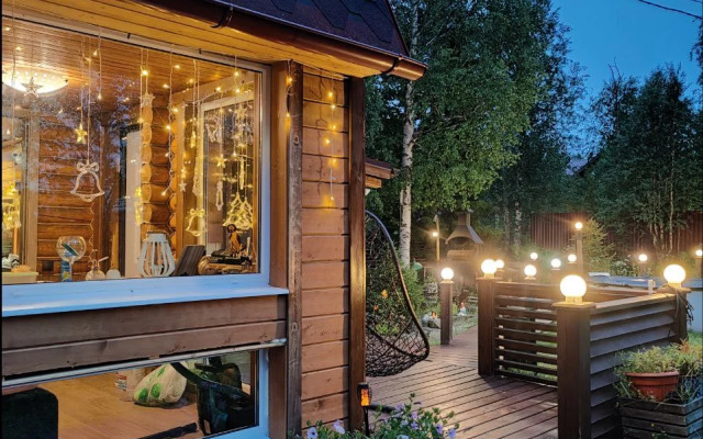 Частный дом Хибины Дача Сруб