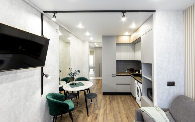 Апартаменты Эксклюзивная Евро Двушка у Аквапарка Лето Лето ВыДома