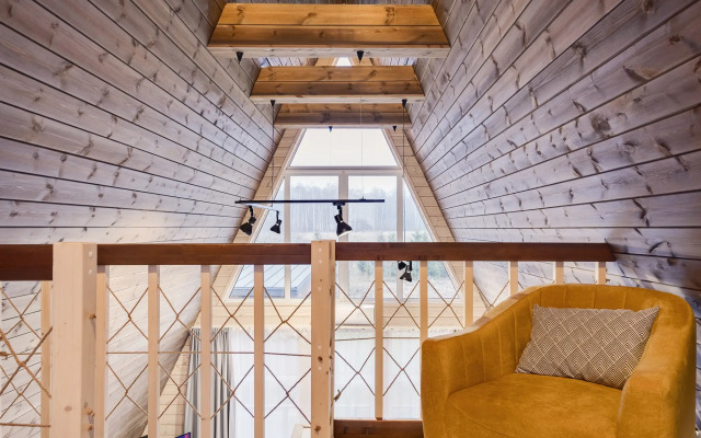 Частный дом С баней и террасой