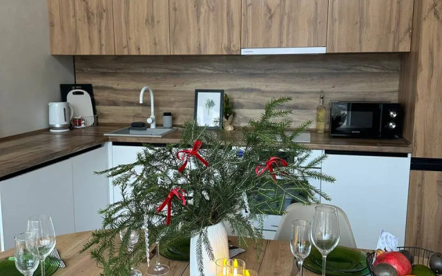 Частный дом Сканди коттедж с сауной