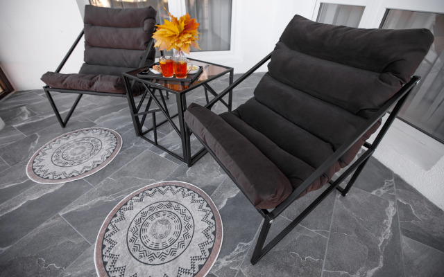 Квартира Романтичная евродвушка с панорамными окнами для незабываемого отдыха